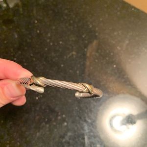 David Yurman X station bracelet